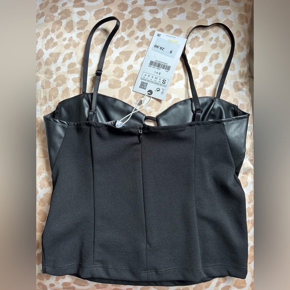 Zara leather tank - Picture 2 of 4